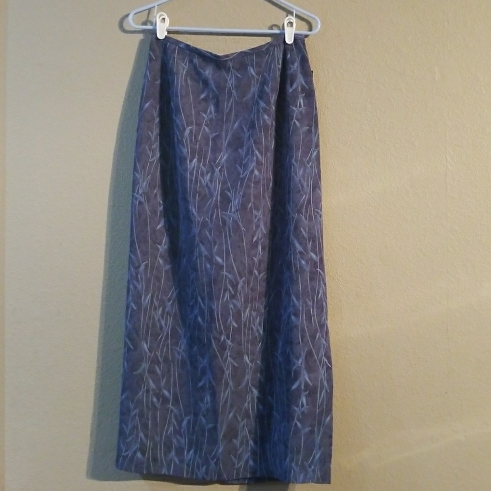 Blue Savion Size 10 Maxi Skirt With Tags